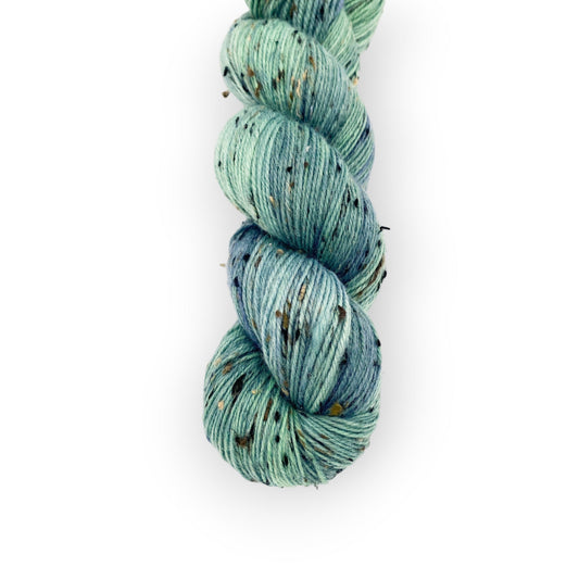 What the Fleck Light Teal-WOOLTRIBE Yarn-Cheers To Ewe!