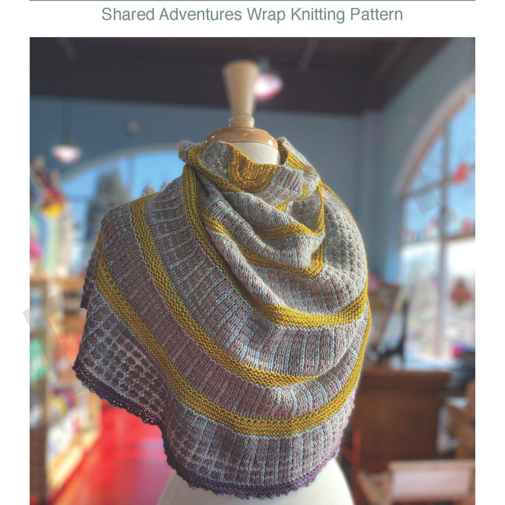 Shared Adventures Knitting Pattern-Ladianne-Cheers To Ewe!